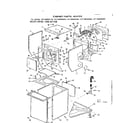 Kenmore 41789090100 cabinet parts, heater diagram