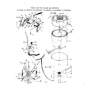 Kenmore 41789090100 tubs water valve lid switch diagram