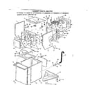 Kenmore 41789090610 cabinet parts, heater diagram