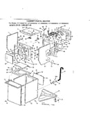 Cabinet parts, heater