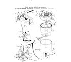 Kenmore 41789090810 tubs water valve, lid switch diagram