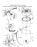 Tubs water valve, lid switch