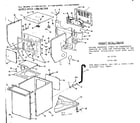 Kenmore 41789190800 cabinet parts heater diagram
