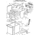 Kenmore 41789190120 dryer/cabinet parts heater diagram