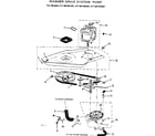 Kenmore 41789195820 washer drive system pump diagram