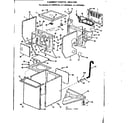 Kenmore 41789395100 cabinet parts, heater diagram