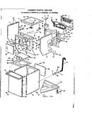 Cabinet parts, heater