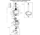 Kenmore 41789395800 transmission water seal lower bearing asmy diagram