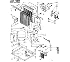 Kenmore 106737301 unit parts diagram