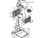 Kenmore 10673760 unit parts diagram