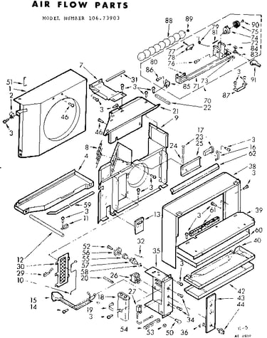 Air flow parts