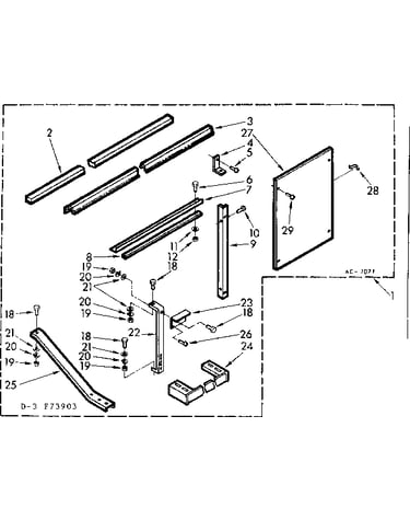 Accessory kit parts