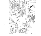 Kenmore 106740583 unit parts diagram