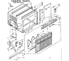 Kenmore 106741810 cabinet parts diagram