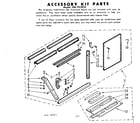 Kenmore 106741810 accessory kit parts diagram