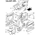 Kenmore 106742281 air flow and control parts diagram