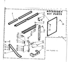 Kenmore 106742990 accessory kit parts diagram