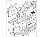 Kenmore 106742992 air flow parts diagram