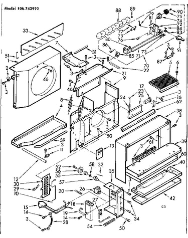 Air flow parts