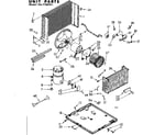 Kenmore 1067750991 unit parts diagram