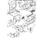 Kenmore 1067750991 air flow parts diagram