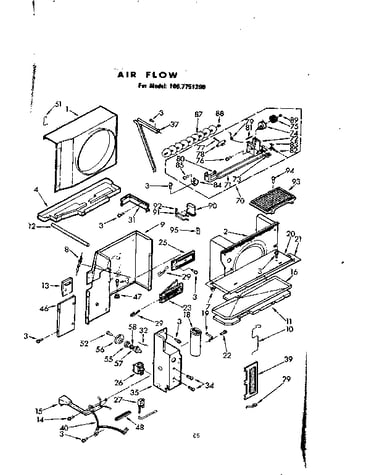 Air flow parts