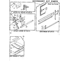 Kenmore 1067751320 accessory kit parts diagram