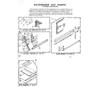 Kenmore 1067751370 accessory kit parts diagram