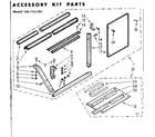 Kenmore 1067751391 accessory kit parts diagram