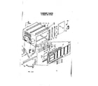 Kenmore 1067751392 cabinet parts diagram