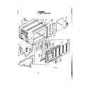 Kenmore 1067751393 cabinet parts diagram