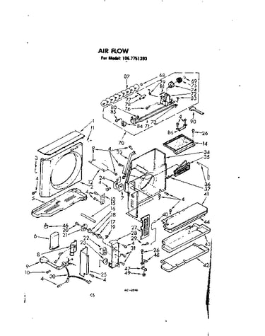 Air flow parts