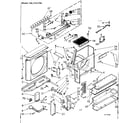Kenmore 1067751790 air flow & control parts diagram