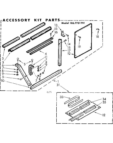 Accessory kit prts
