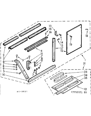 Accessory kit parts