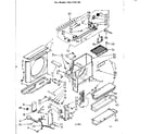 Kenmore 1067752190 air flow and control parts diagram