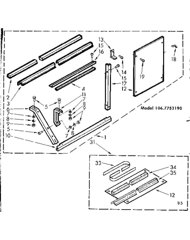 Accessory kit parts