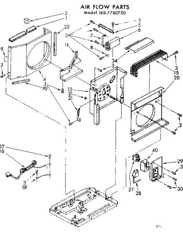 Air flow parts