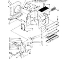 Kenmore 1067760770 air flow parts diagram