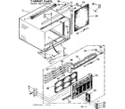 Kenmore 1067761070 cabinet parts diagram