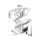 Kenmore 1067761290 cabinet parts diagram