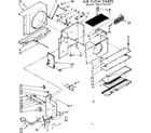 Kenmore 1067761370 air flow parts diagram