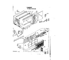 Kenmore 1067761490 cabinet parts diagram