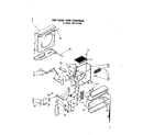 Kenmore 1067761490 air flow & control parts diagram