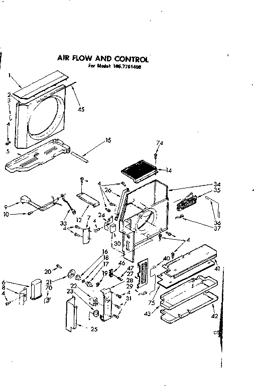 Air flow & control parts