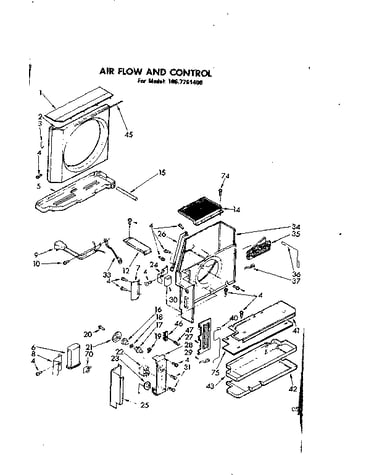 Air flow & control parts