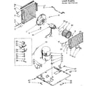 Kenmore 1067761540 unit parts diagram