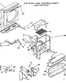 Air flow and control parts