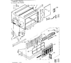 Kenmore 1067761890 cabinet parts diagram