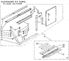 Kenmore 1067761890 accessory kit parts diagram